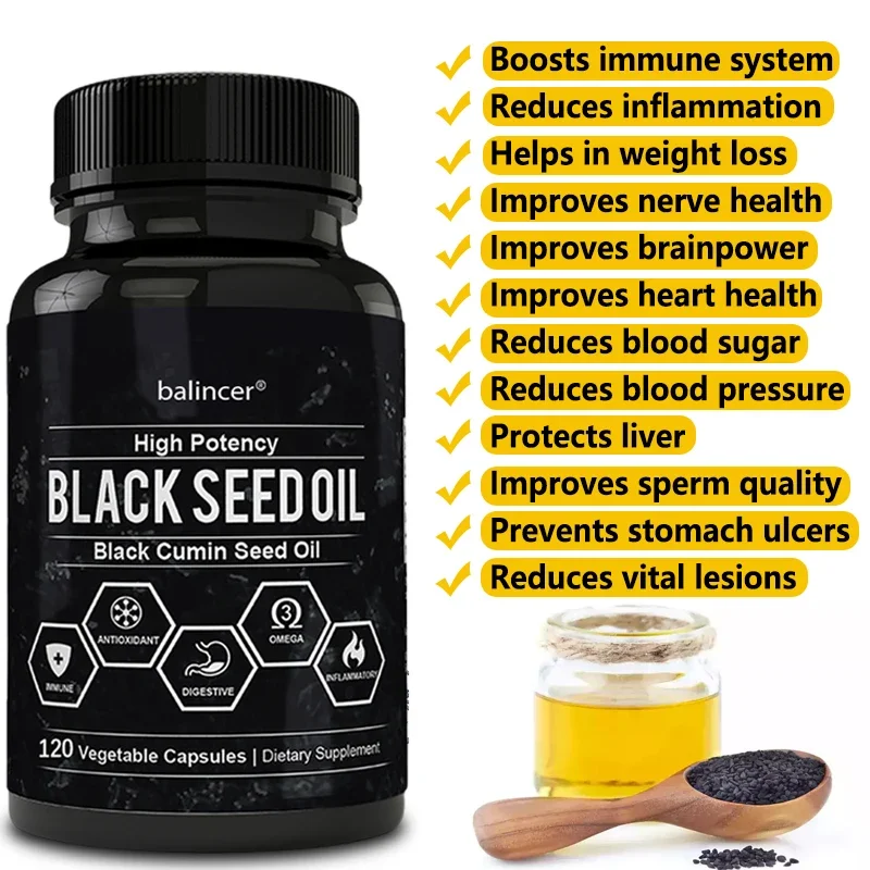 Black Cumin Seed Oil - Support - đánh giá và giá Health Wellness Day
