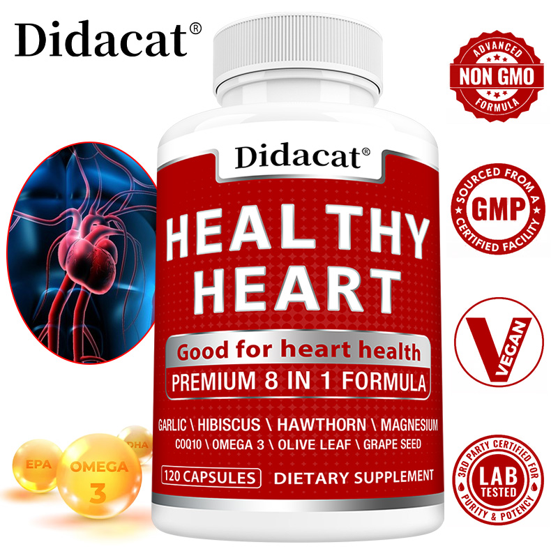 Heart Health Capsules with CoQ - đánh giá và giá Health Wellness Day
