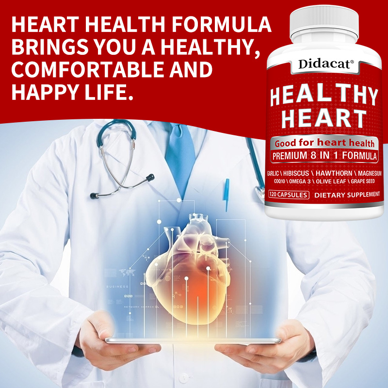 Heart Health Capsules with CoQ - đánh giá và giá Health Wellness Day