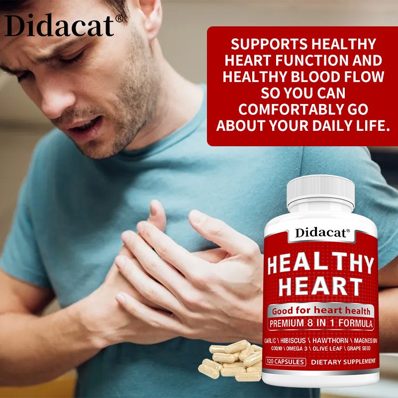 Heart Health Capsules with CoQ - đánh giá và giá Health Wellness Day