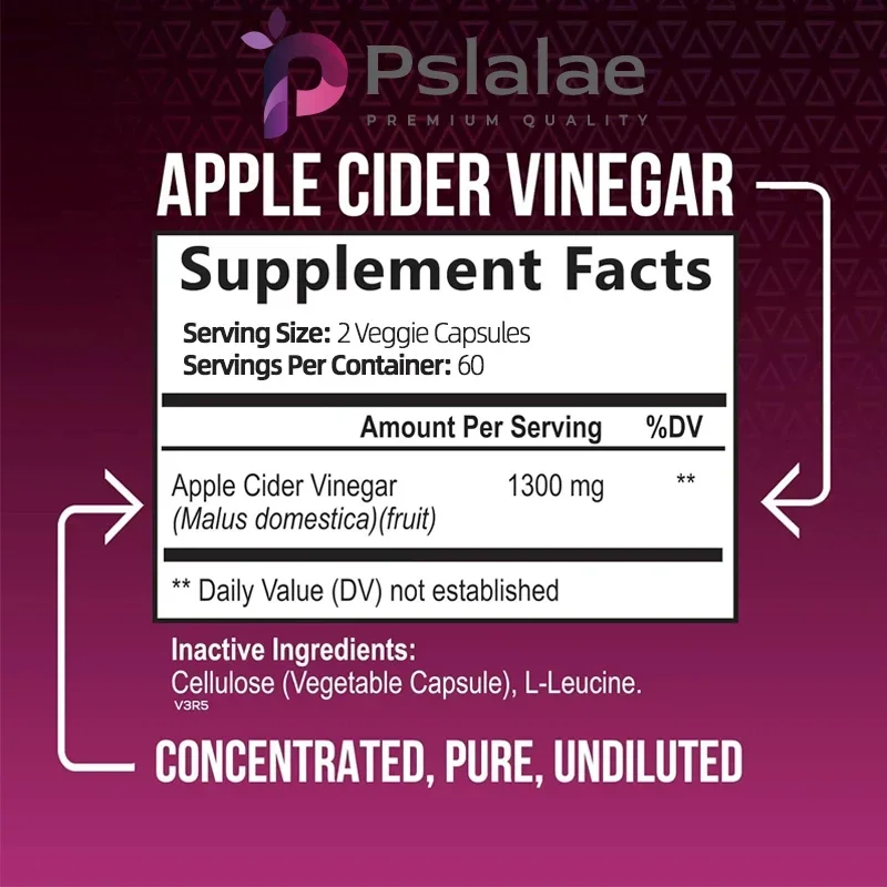 Apple Cider Vinegar Capsules - - đánh giá và giá Health Wellness Day
