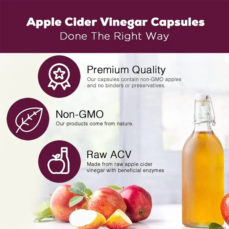Apple Cider Vinegar Capsules - - đánh giá và giá Health Wellness Day