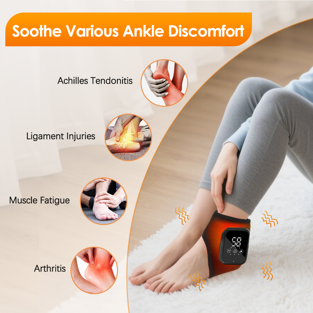 Electric Ankle Brace Foot Heat - đánh giá và giá Ankle Brace Support