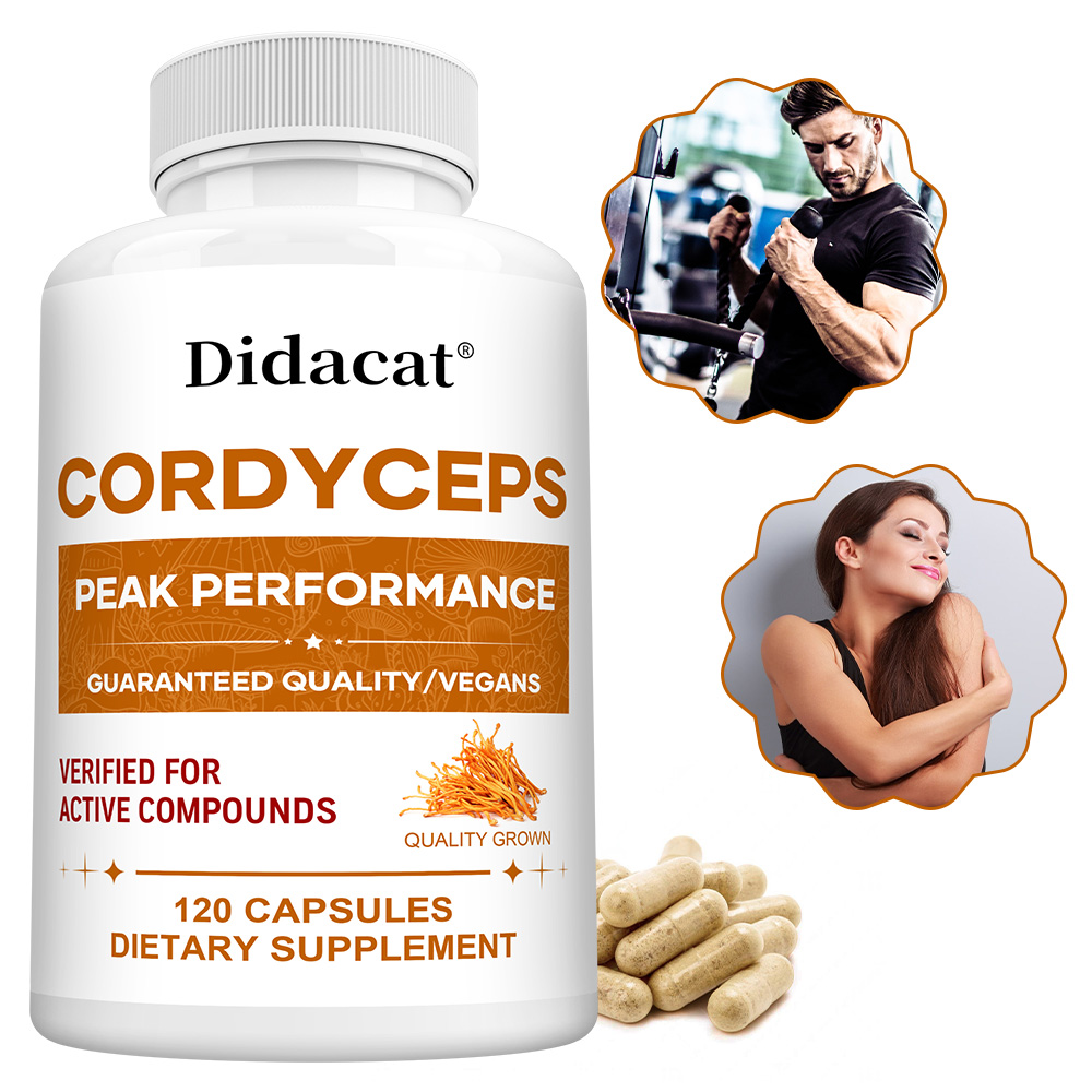 Cordyceps Mushroom Capsules 10 - đánh giá và giá Health Wellness Day