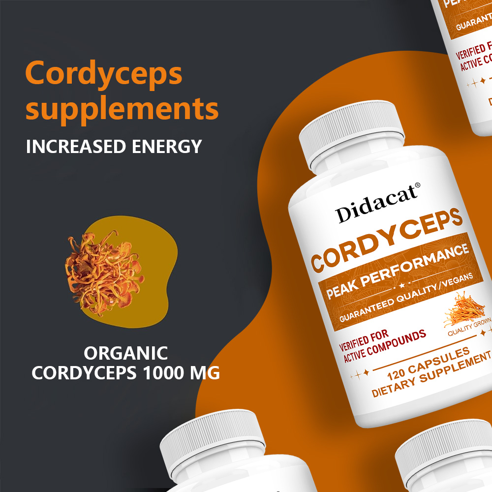 Cordyceps Mushroom Capsules 10 - đánh giá và giá Health Wellness Day
