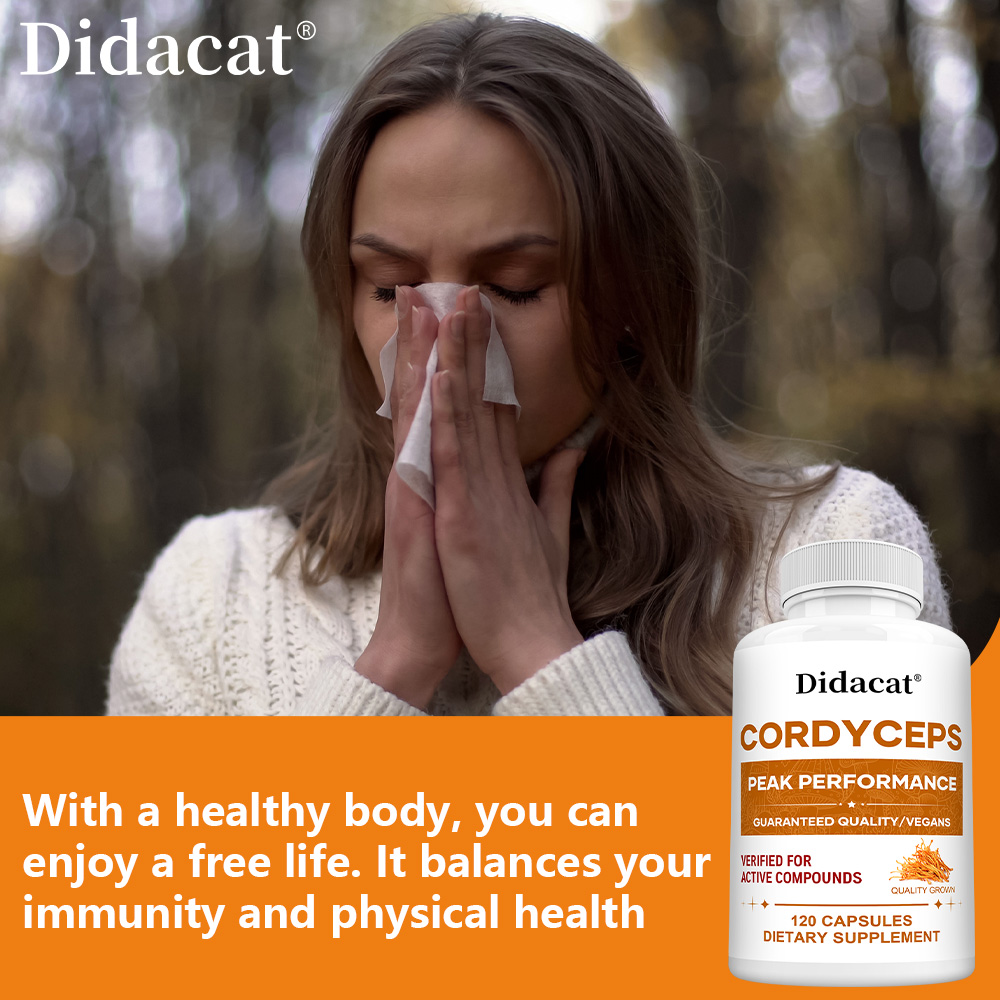 Cordyceps Mushroom Capsules 10 - đánh giá và giá Health Wellness Day