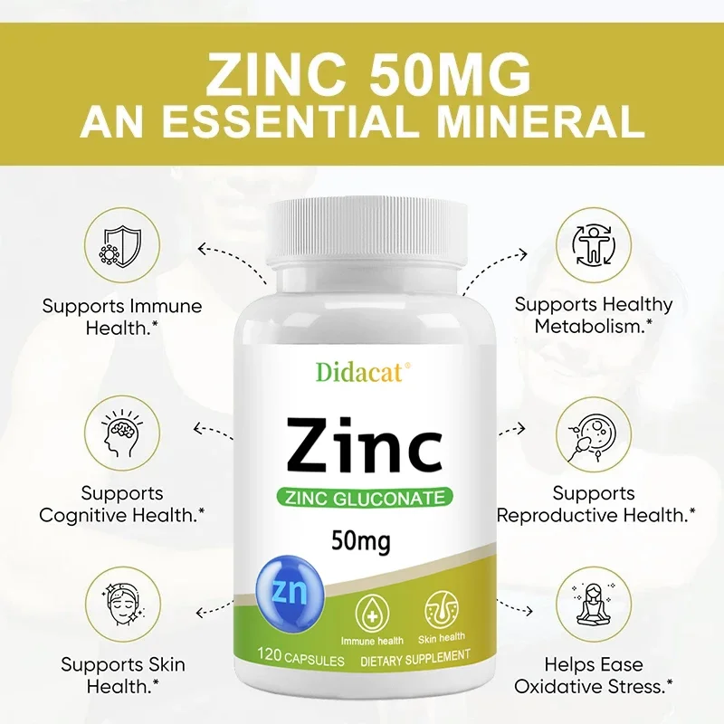 Zinc 50 Mg - with Zinc Glucona - đánh giá và giá Health Wellness Day