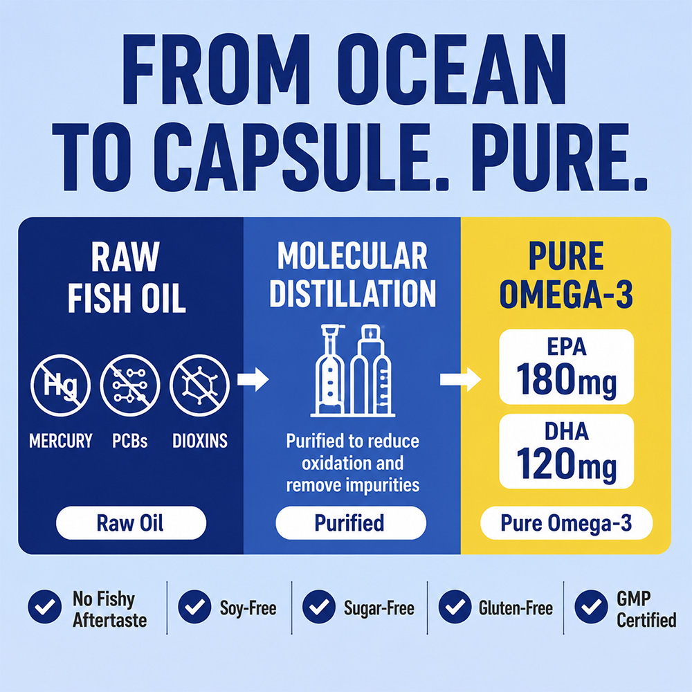 Deep Sea Omega 3 Fish Oil Soft - đánh giá và giá Health Wellness Day